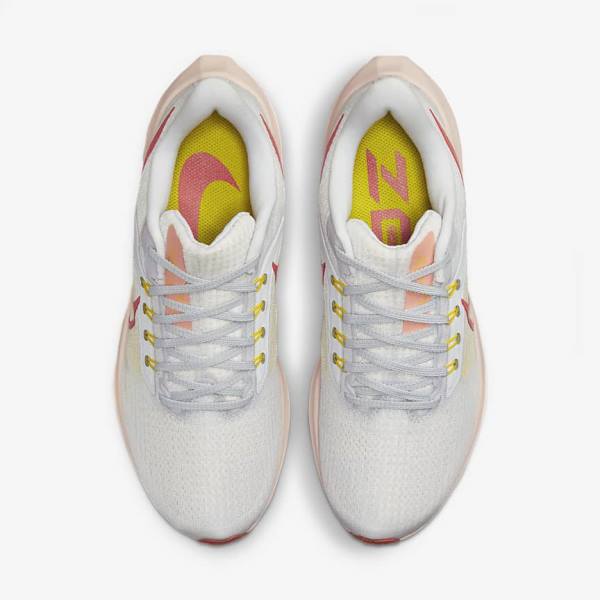 Nike Air Zoom Pegasus 39 Road Women's Running Shoes White / Light | NK156IYX