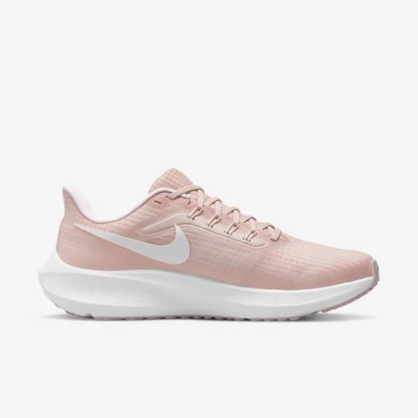 Nike Air Zoom Pegasus 39 Road Women's Running Shoes Pink / Light Pink / White | NK963FKR