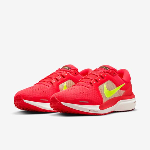 Nike Air Zoom Vomero 16 Road Men's Running Shoes Red / White | NK529PIQ