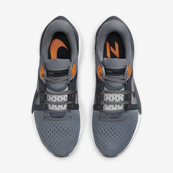 Nike Air Zoom Vomero 16 Road Men's Running Shoes Grey / Dark Grey / Black | NK792GQR