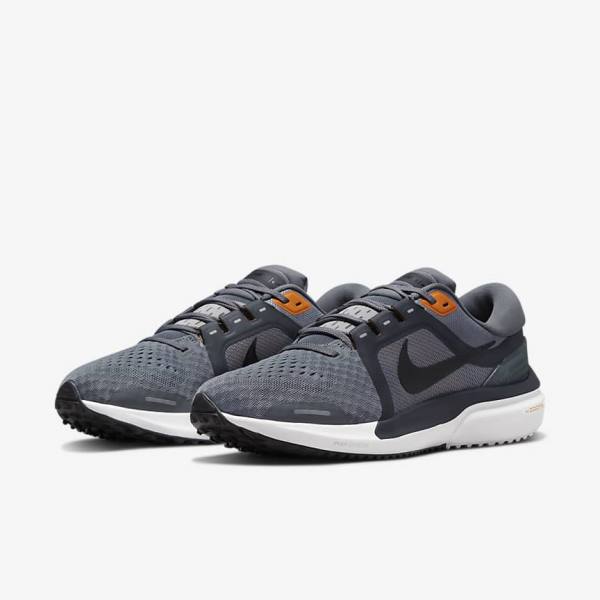 Nike Air Zoom Vomero 16 Road Men's Running Shoes Grey / Dark Grey / Black | NK792GQR