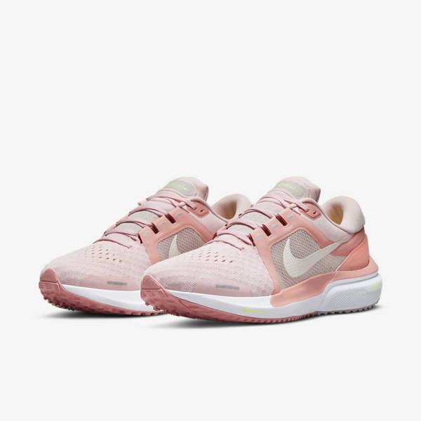 Nike Air Zoom Vomero 16 Road Women's Running Shoes Light Beige | NK275BTX