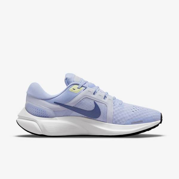 Nike Air Zoom Vomero 16 Road Women's Running Shoes Light Blue / Grey / White / Navy | NK701EOK