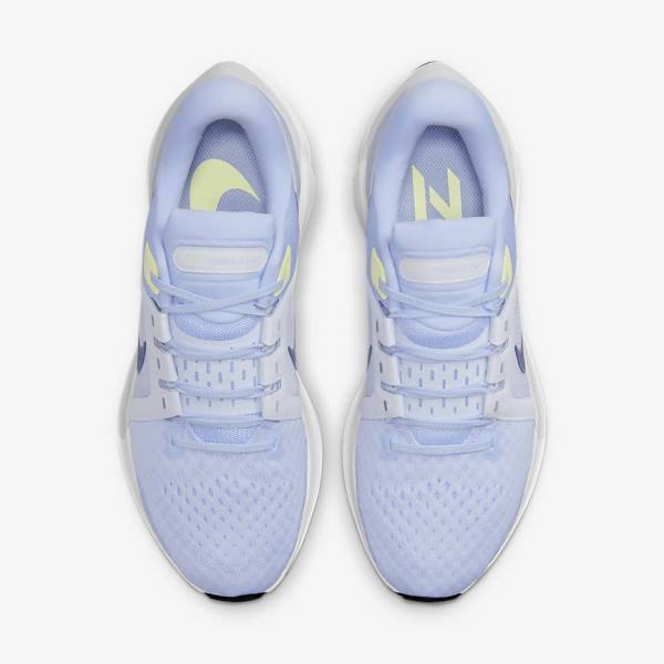 Nike Air Zoom Vomero 16 Road Women's Running Shoes Light Blue / Grey / White / Navy | NK701EOK