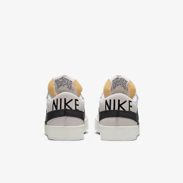 Nike Blazer Low 77 Jumbo Men's Sneakers White / Black | NK874ZGB