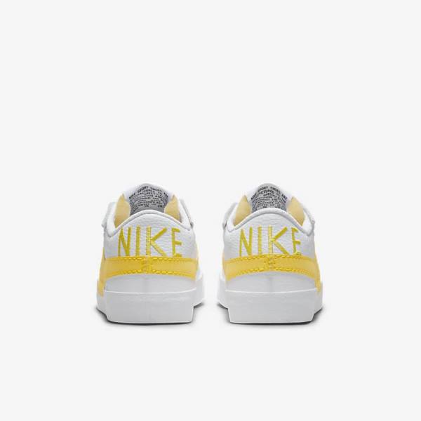 Nike Blazer Low Jumbo Men's Sneakers White / Black / Orange | NK153GOJ