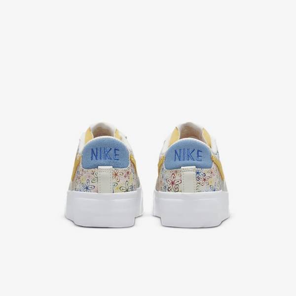 Nike Blazer Low Platform Women's Sneakers Royal / Blue | NK073DQK