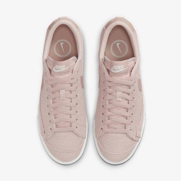 Nike Blazer Low Platform Women's Sneakers Pink / White / Pink / Rose | NK931XEI