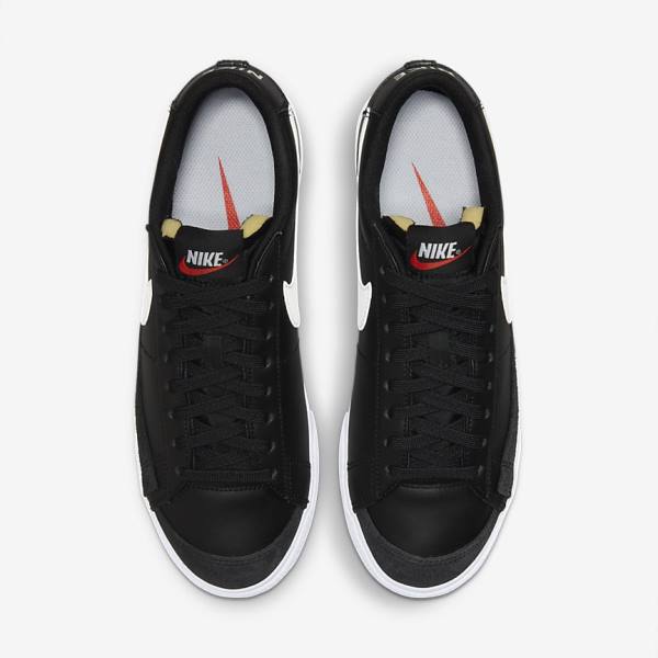 Nike Blazer Low Platform Women's Sneakers Black | NK962JVW