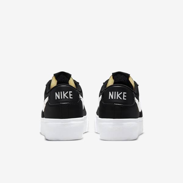 Nike Blazer Low Platform Women's Sneakers Black | NK962JVW