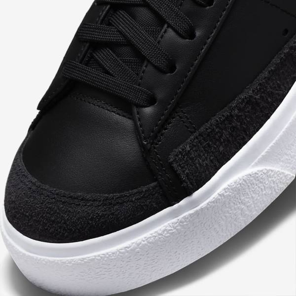 Nike Blazer Low Platform Women's Sneakers Black | NK962JVW