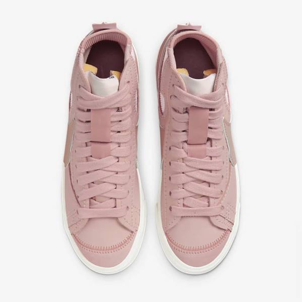 Nike Blazer Mid 77 Jumbo Women's Sneakers Pink / Rose | NK021VND