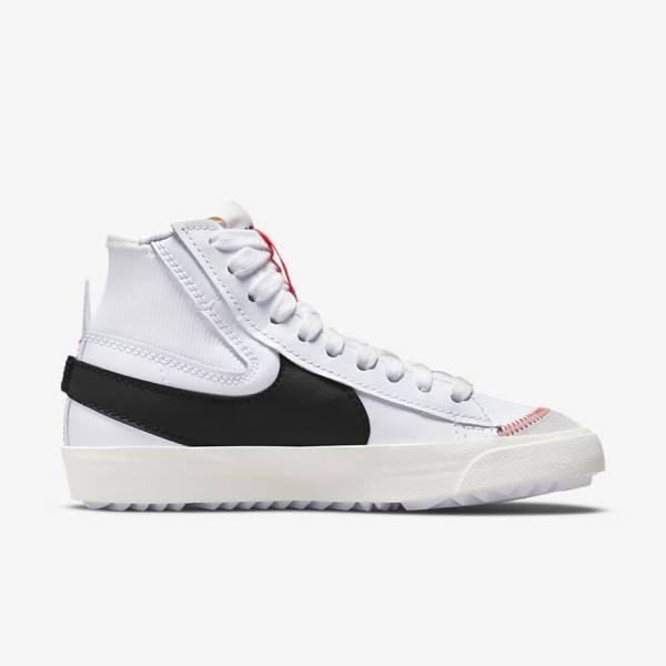 Nike Blazer Mid 77 Jumbo Women's Sneakers White / Black | NK721JZM