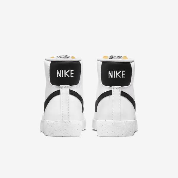 Nike Blazer Mid 77 Next Nature Women's Sneakers White / Black | NK309KHN