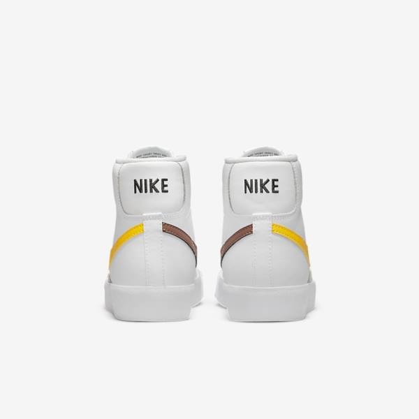 Nike Blazer Mid 77 Older Kids' Sneakers White | NK978AQO