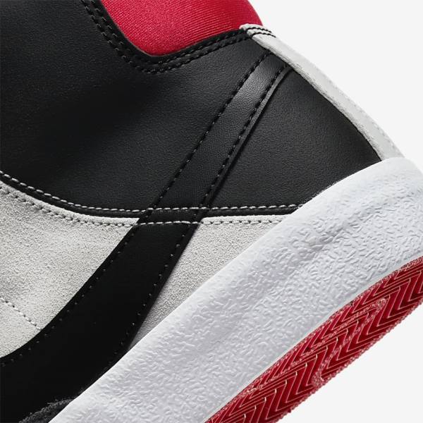 Nike Blazer Mid 77 SE Dance Older Kids' Sneakers White / Red / Light Grey / Black | NK042CBP