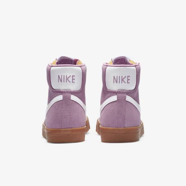 Nike Blazer Mid 77 Women's Sneakers Pink / Brown / Orange / White | NK603EBK