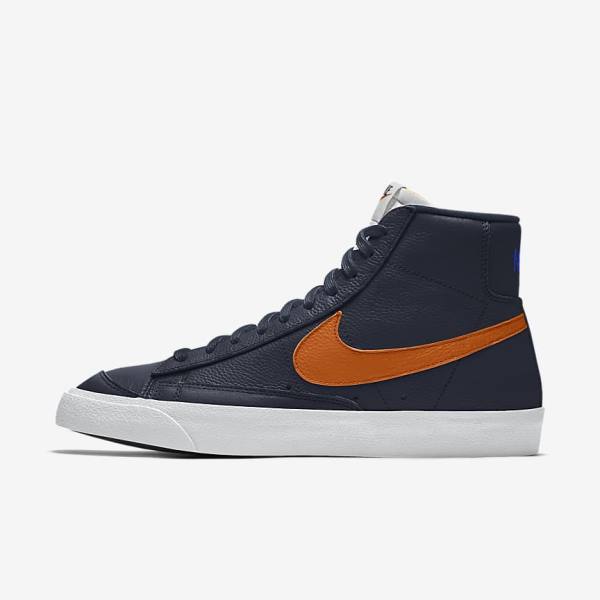 Nike Blazer Mid By You Custom Men\'s Sneakers Multicolor | NK526RIK