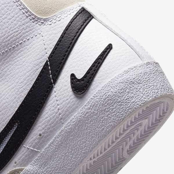 Nike Blazer Older Kids' Sneakers White / Black | NK704IVL