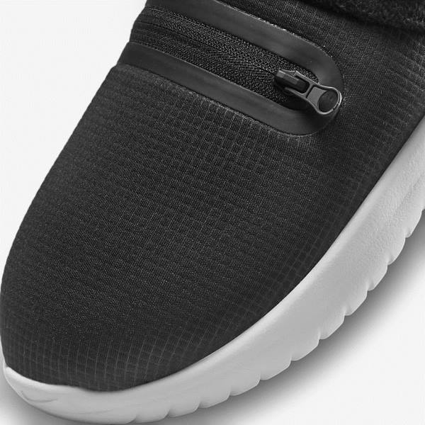 Nike Burrow Slipper Women's Sneakers Black / White | NK713AYN