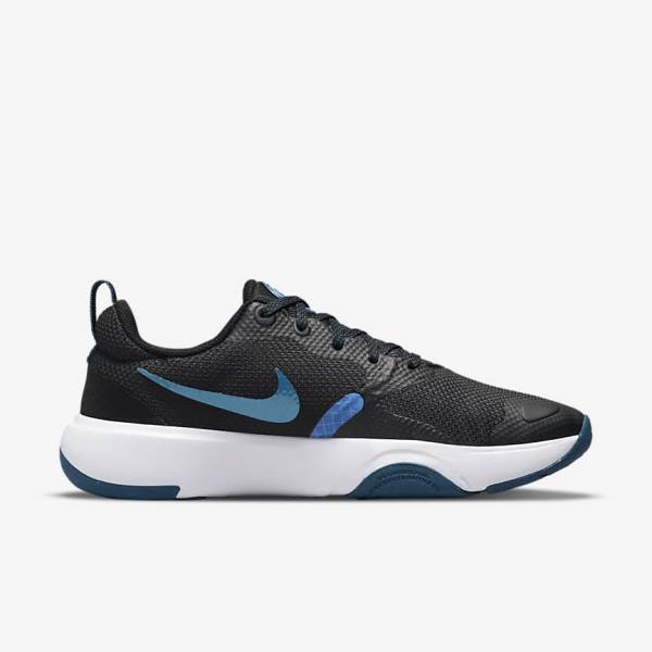 Nike City Rep TR Women's Training Shoes Black / Blue / White | NK409DRP