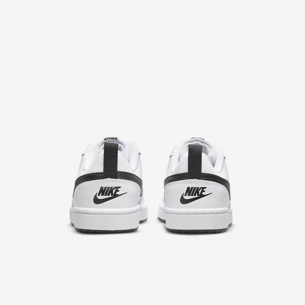 Nike Court Borough Low 2 Older Kids' Sneakers White / Black | NK062NSI