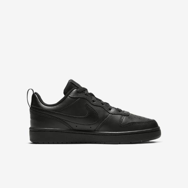 Nike Court Borough Low 2 Older Kids' Sneakers Black | NK863DTA