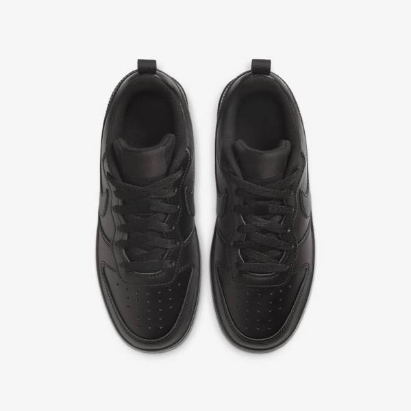 Nike Court Borough Low 2 Older Kids' Sneakers Black | NK863DTA