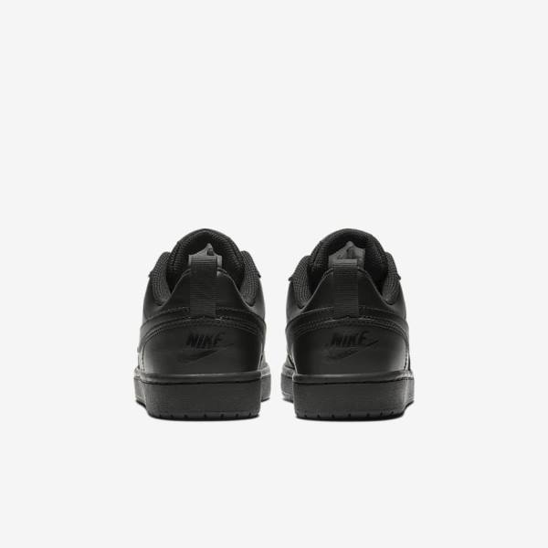 Nike Court Borough Low 2 Older Kids' Sneakers Black | NK863DTA