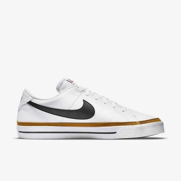 Nike Court Legacy Men's Sneakers White / Black | NK216QXB