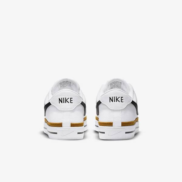 Nike Court Legacy Men's Sneakers White / Black | NK216QXB