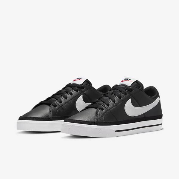 Nike Court Legacy Next Nature Women's Sneakers Black / Orange / White | NK235DZU