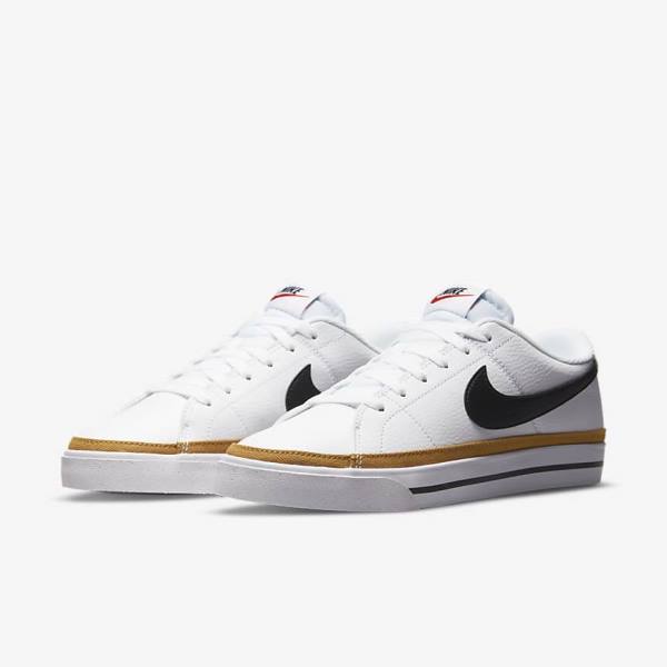 Nike Court Legacy Next Nature Women's Sneakers White / Orange / Black | NK452GET