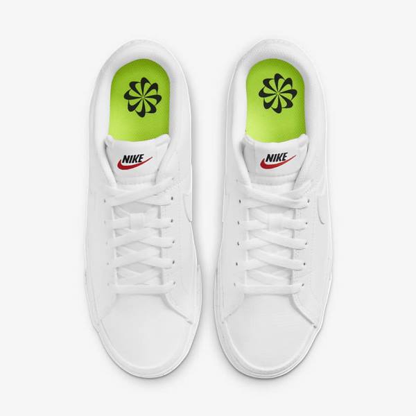 Nike Court Legacy Next Nature Women's Sneakers White / Black / White | NK762EJW