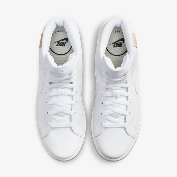 Nike Court Royale 2 Mid Women's Sneakers White | NK792GPM