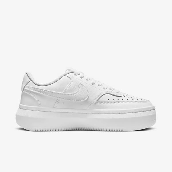 Nike Court Vision Alta Women's Sneakers White | NK146YBT