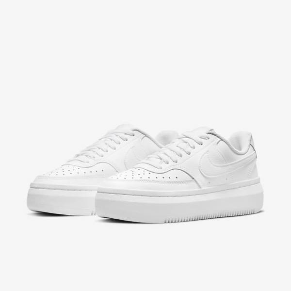 Nike Court Vision Alta Women's Sneakers White | NK146YBT