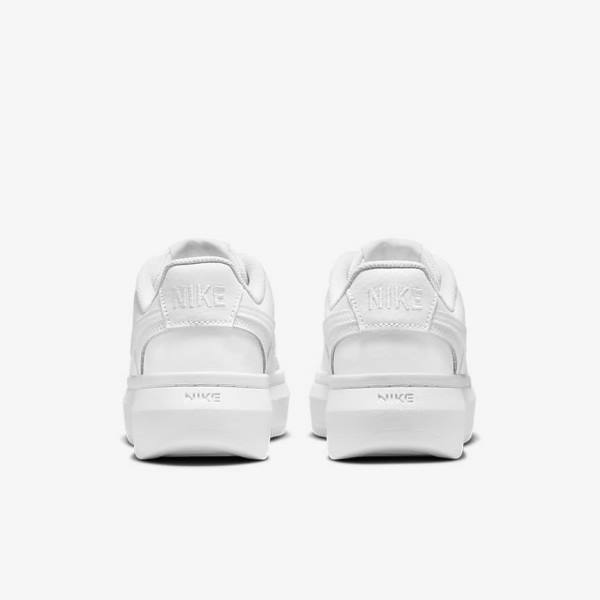 Nike Court Vision Alta Women's Sneakers White | NK146YBT