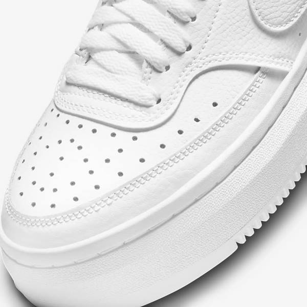 Nike Court Vision Alta Women's Sneakers White | NK146YBT