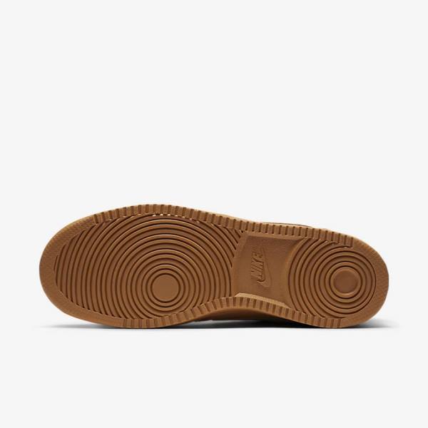 Nike Court Vision Low Men's Sneakers Brown | NK592SNL