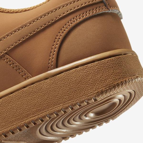 Nike Court Vision Low Men's Sneakers Brown | NK592SNL