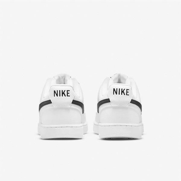 Nike Court Vision Low Next Nature Men's Sneakers White / Black | NK712QWT