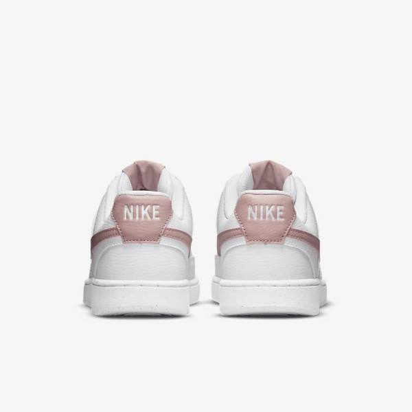 Nike Court Vision Low Next Nature Women's Sneakers White / Pink | NK023HTO