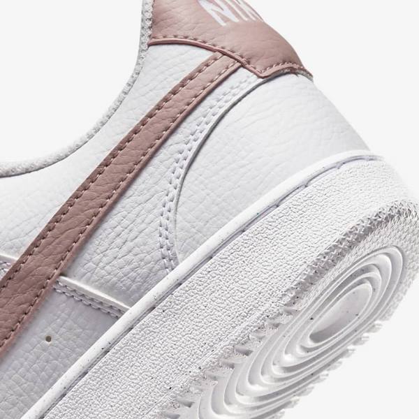 Nike Court Vision Low Next Nature Women's Sneakers White / Pink | NK023HTO