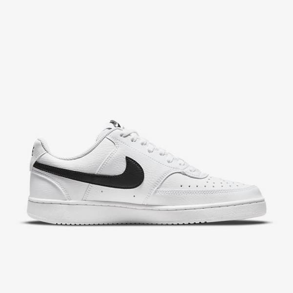 Nike Court Vision Low Next Nature Women's Sneakers White / Black | NK289BOT