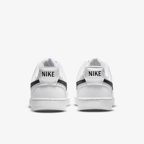 Nike Court Vision Low Next Nature Women's Sneakers White / Black | NK289BOT