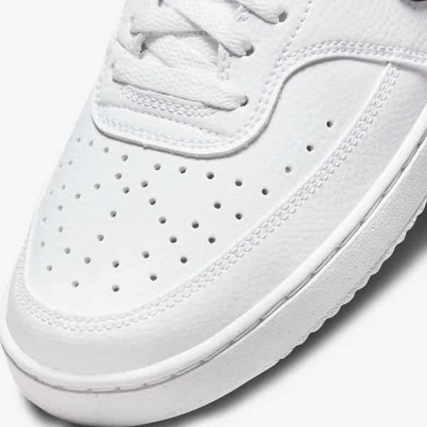 Nike Court Vision Low Next Nature Women's Sneakers White / Black | NK289BOT