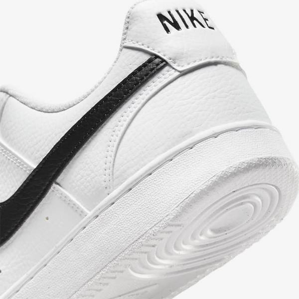 Nike Court Vision Low Next Nature Women's Sneakers White / Black | NK289BOT