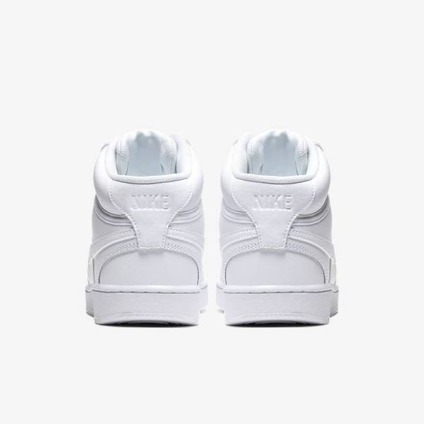 Nike Court Vision Mid Women's Sneakers White | NK172TPU