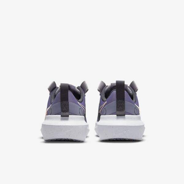 Nike Crater Impact Older Kids' Sneakers Purple / Grey / Metal Red Brown | NK912GJN